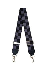 Nim Shoulder Strap - Black Check