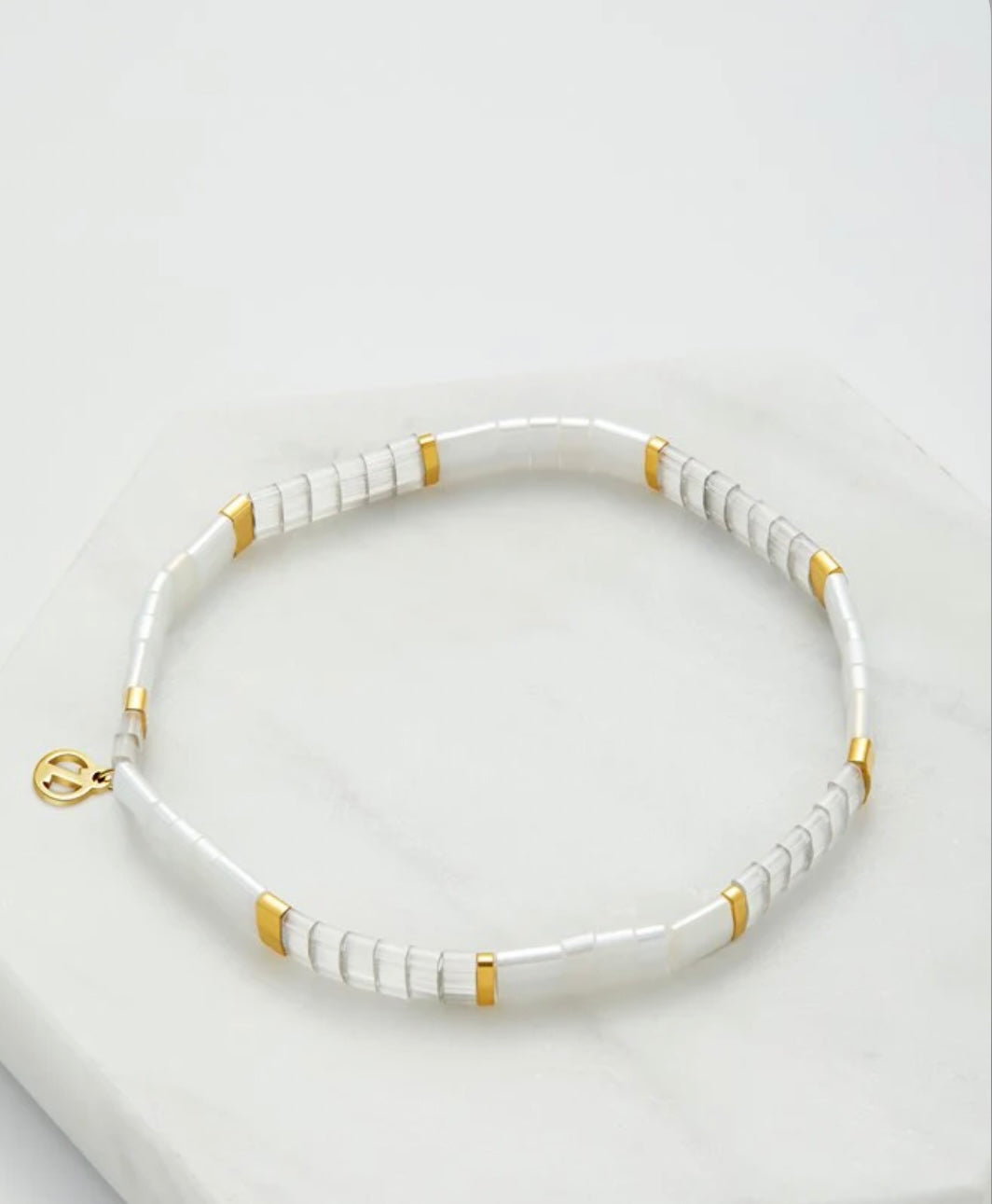 TILE BRACELET- Grey Zafino