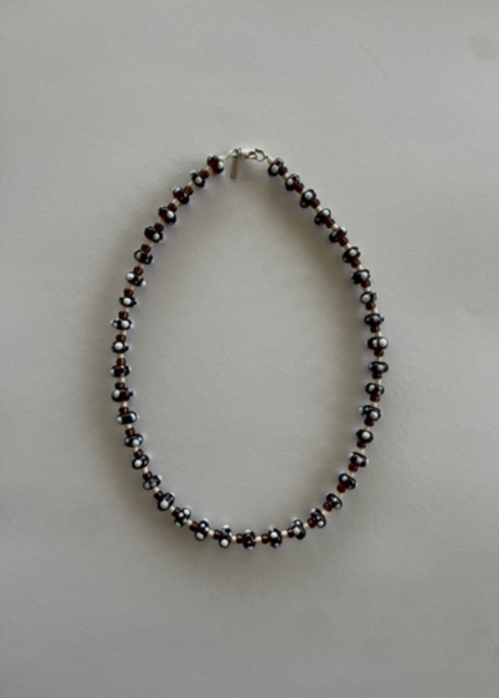 VANRAE - Amber Japanese glass beads and hand blown glass Rondelle