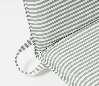 FOLDING SEAT - The Vacay Olive Stripe