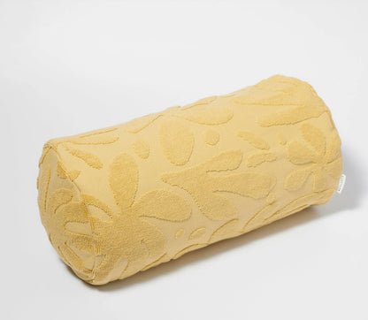 INFLATABLE BEACH PILLOW- Mango Bay Golden Mustard