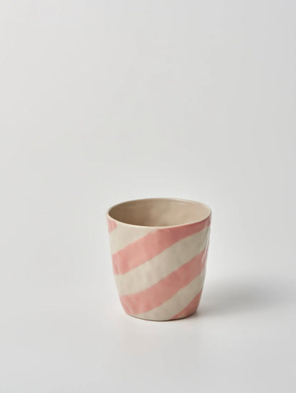 CABANA STRIPE TUMBLER - Pink