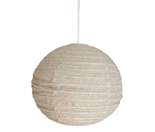 RUND - Linen Light Shade - Natural 50cm