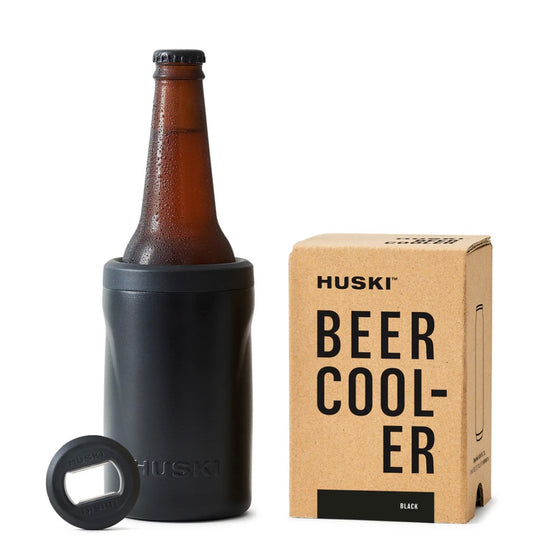 HUSKI BEER COOLER - Black