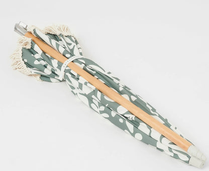 LUXE BEACH UMBRELLA- The Vacay Olive