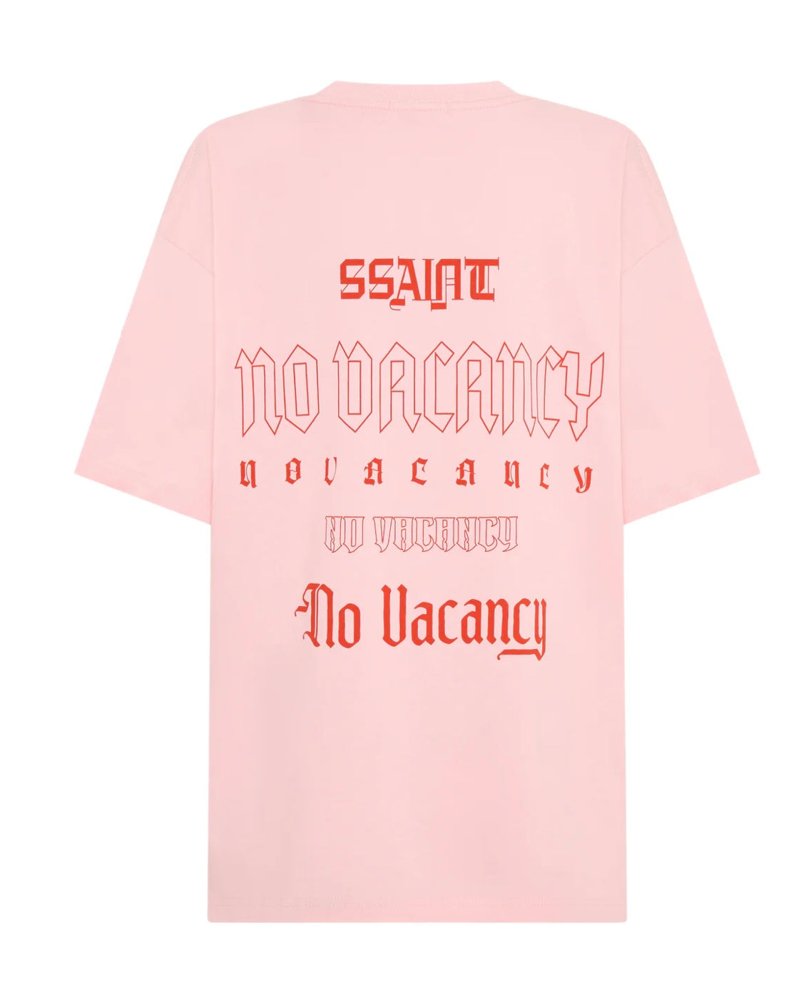 NO VACANCY TEE - Pink