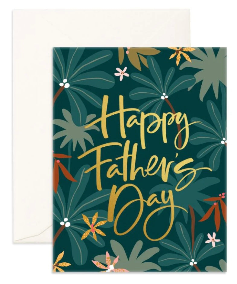 HAPPY FATHERS DAY JUNGLE- Greeting Card