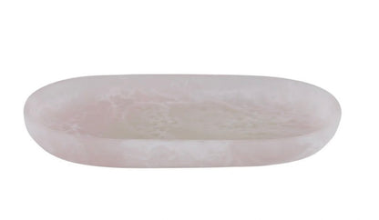 KIP RESIN - Oval Tray Nude