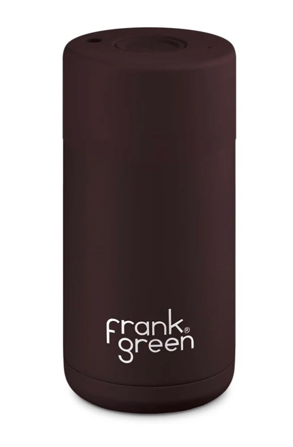 FRANK GREEN - Reusable Ceramic Cup Chocolate 12oz