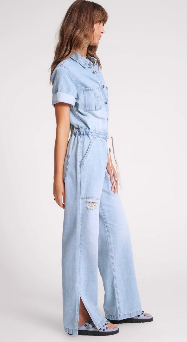 VERONICA JUMPSUIT - Sport Blue