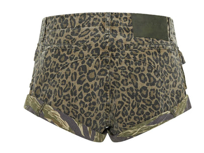 Animal Cadet Camo Bandit Low Waist - Denim Shorts