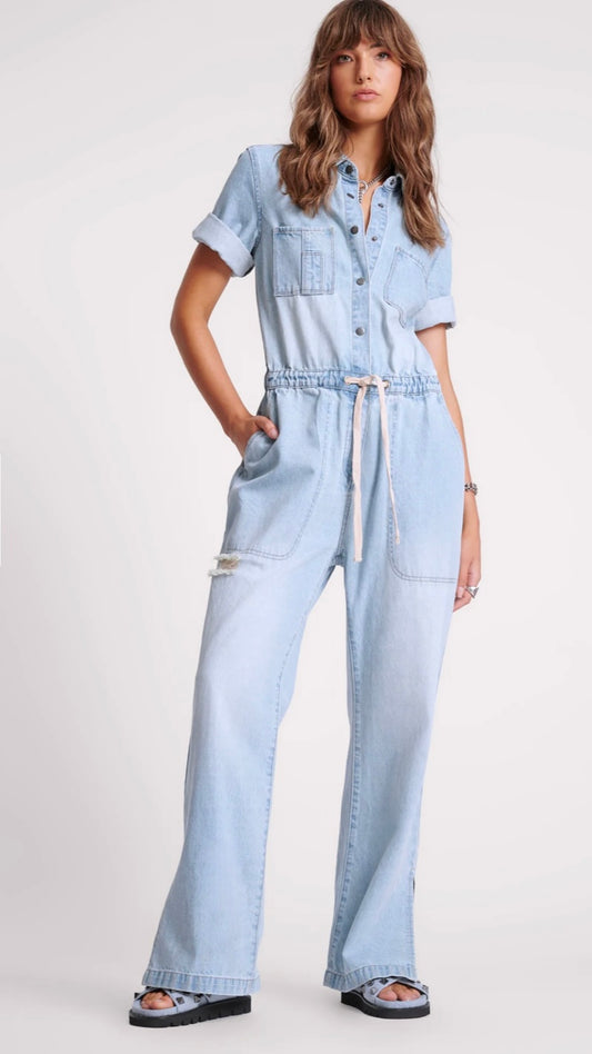 VERONICA JUMPSUIT - Sport Blue