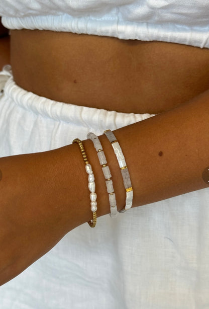 Brooke Bracelet - White