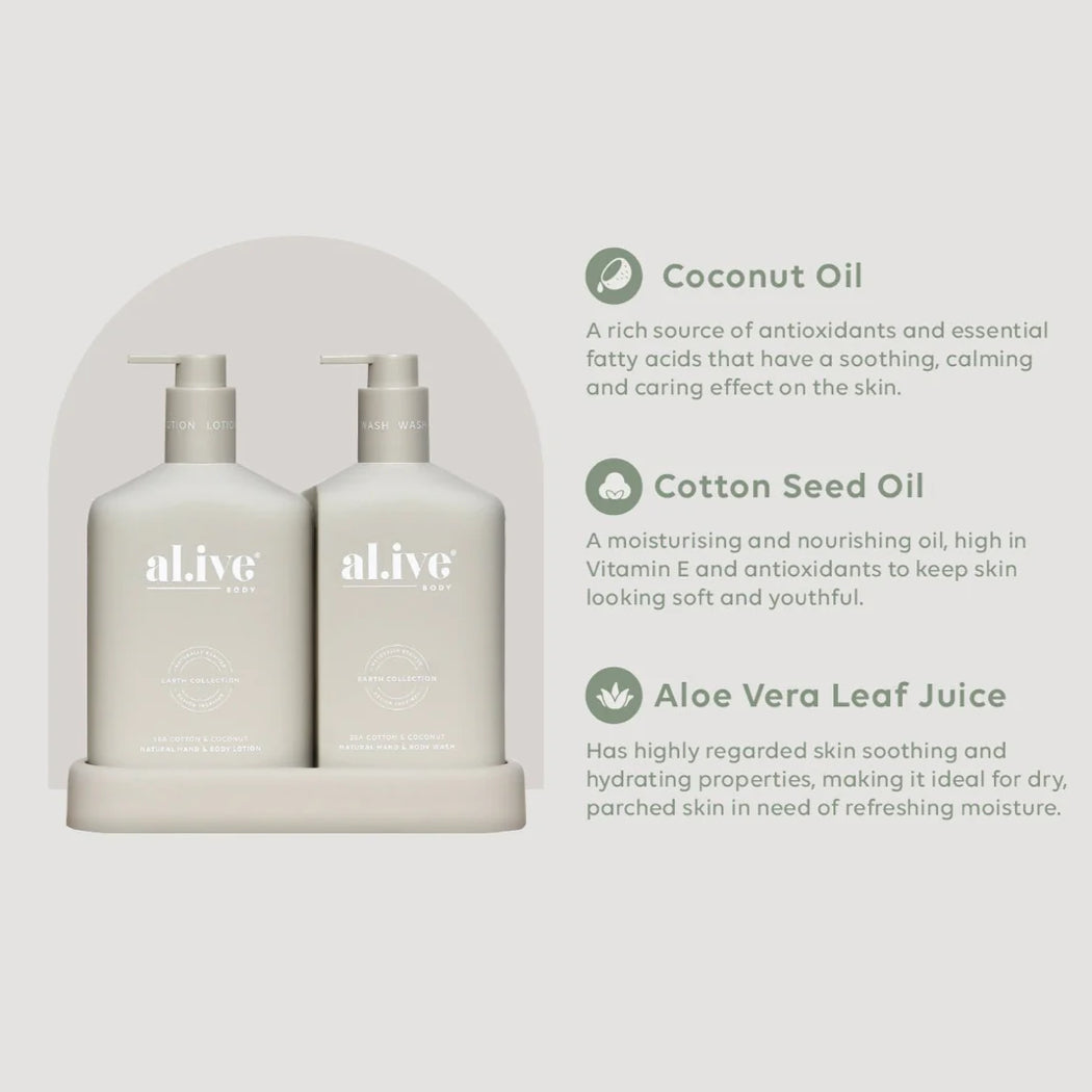 Alive Body Duo - Sea Cotton & Coconut