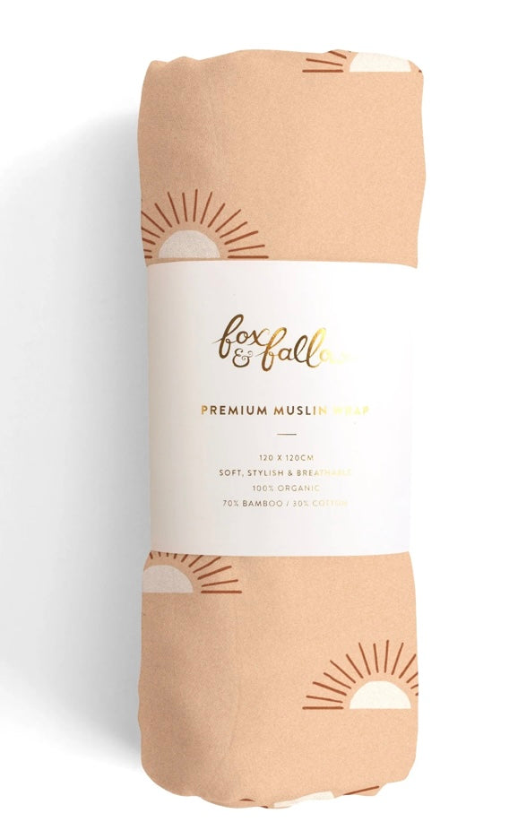 SUNS COFFEE ORGANIC MUSLIN WRAP